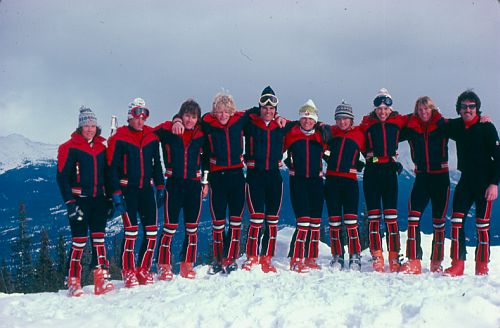 BC Alpine Ski Team 1980
